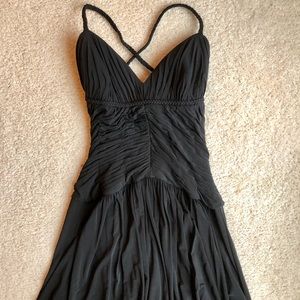 NWT BCBG black cocktail dress size M